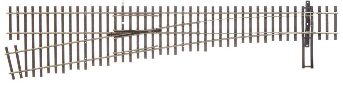 Walthers 948-70017 Ho Scale Code 70 #6 Left Hand Turnout