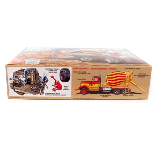 AMT Kenworth Challenge Transit Cement Mixer 1/25 Scale