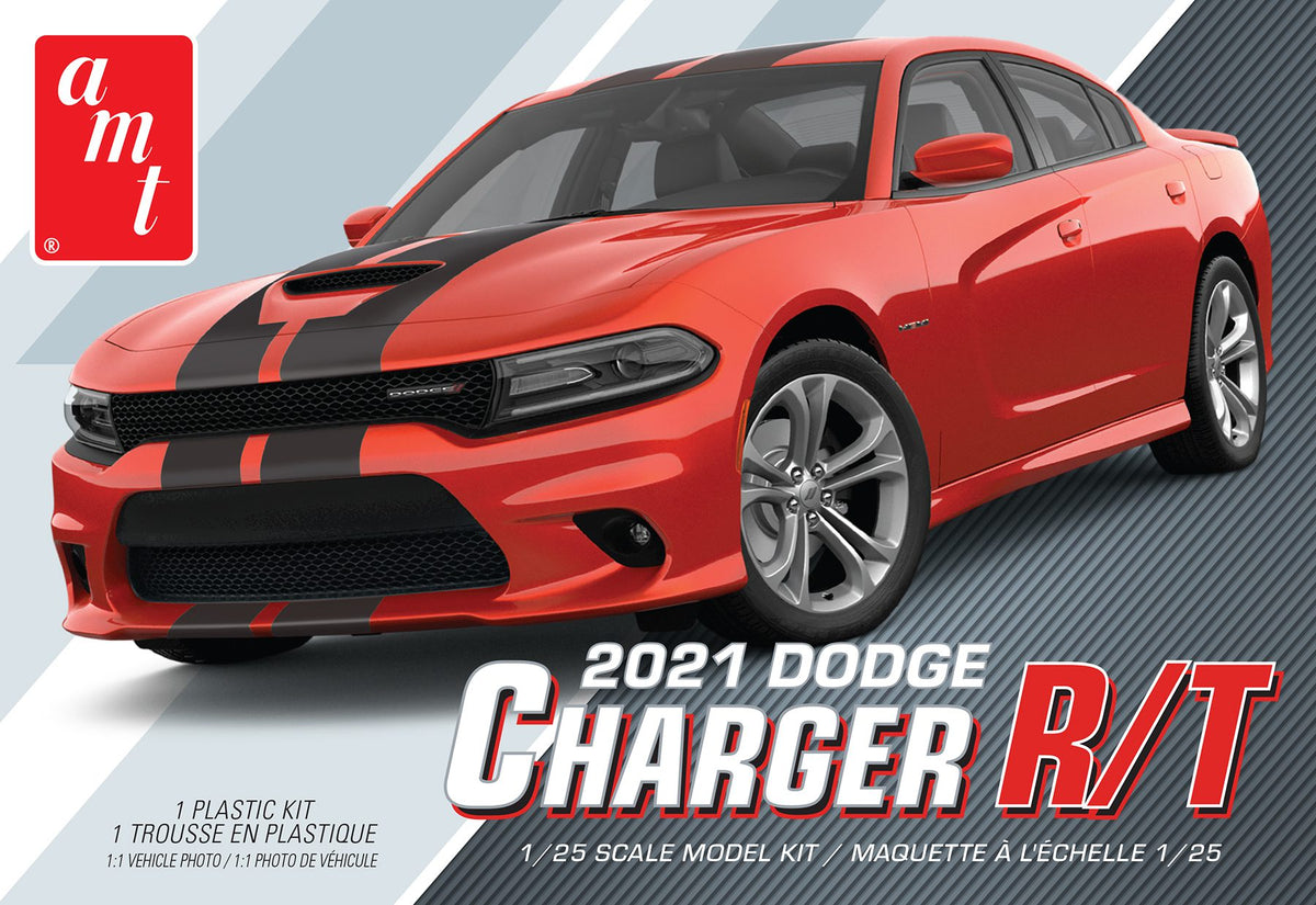 AMT 2021 DODGE CHARGER RT 1:25 SCALE MODEL KIT – Railway City Hobbies