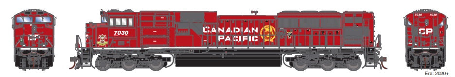 Athearn Genesis HO Scale SD70ACu Canadian Pacific "Lord Strathcona's Horse"#7030 DCC Ready
