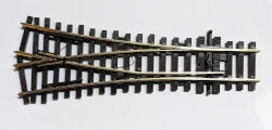 Peco SL-97 Ho Scale Code 100 Small Radius Y Turnout