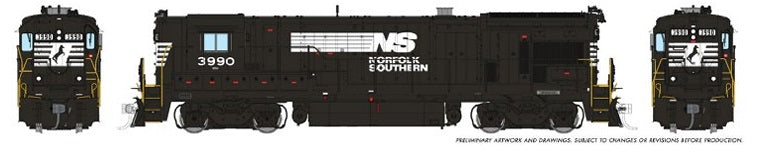 Rapido Ho Scale B23-7 Norfolk Southern W/ Ditchlights DCC Ready *Reservation*