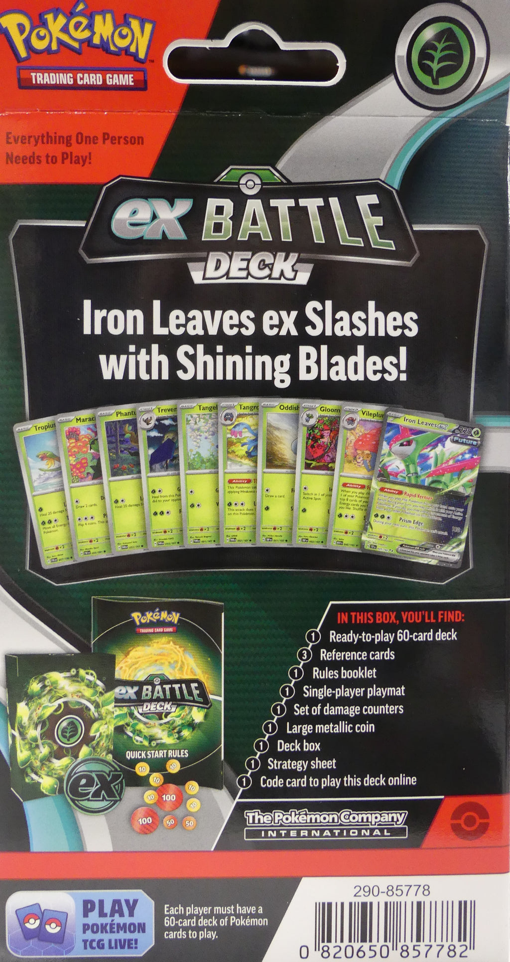 Pokemon Iron Leaves EX Battle Deck