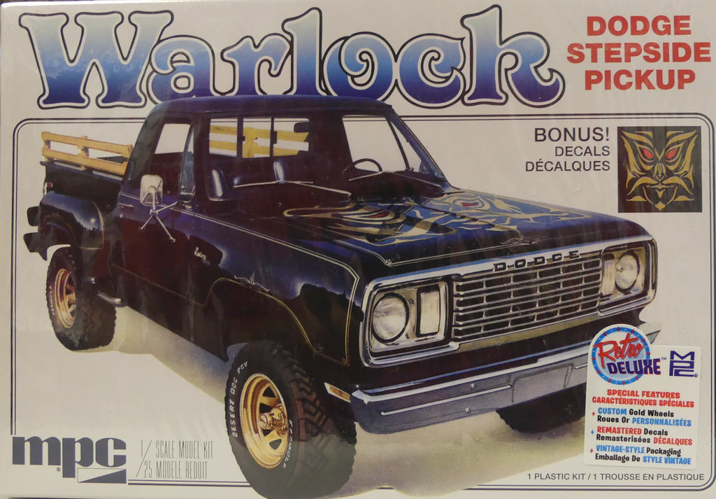 MPC 1977 Dodge Warlock Pickup 1:25 Scale Model Kit