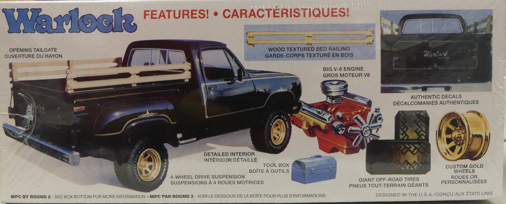 MPC 1977 Dodge Warlock Pickup 1:25 Scale Model Kit