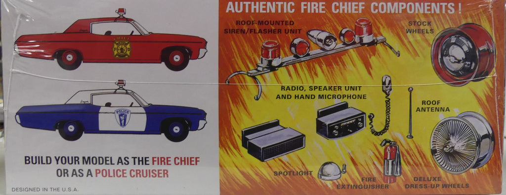 AMT 1970 Chevy Impala Fire Chief 1:25 Scale Model Kit
