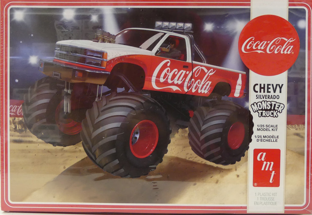 AMT 1/25 1988 Chevy Silverado Monster Truck Coca-Cola