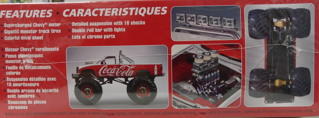 AMT 1/25 1988 Chevy Silverado Monster Truck Coca-Cola