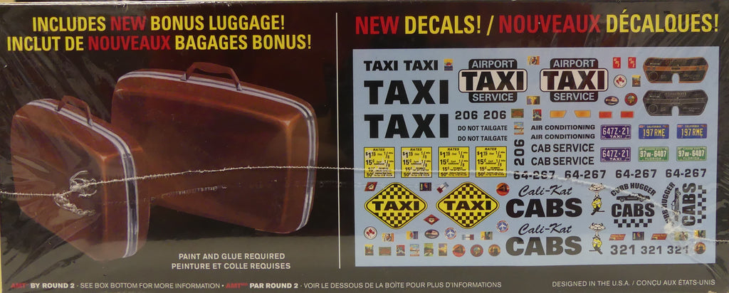 AMT 1970 Ford Galaxie Taxi 1/25