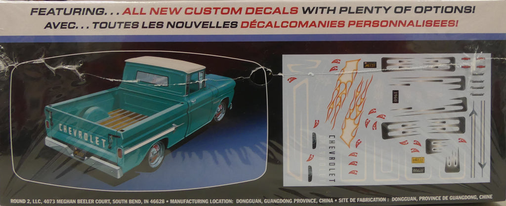 AMT 1960 Chevy Apache Pickup Street Machine 1:25 Scale Model Kit