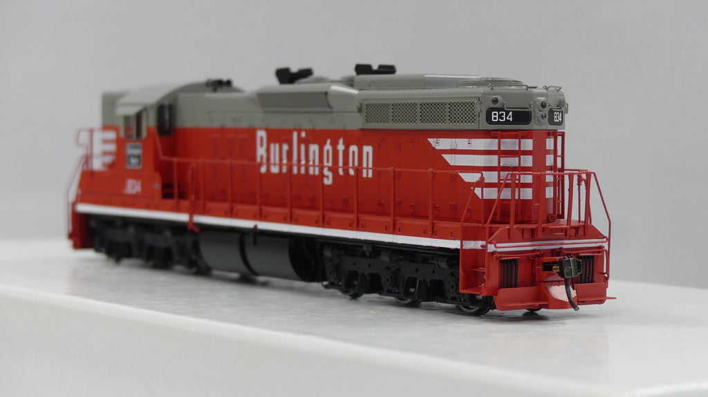 Rapido Ho Scale EMD SD9 Burlington (CB&Q) White Sill DCC & Sound