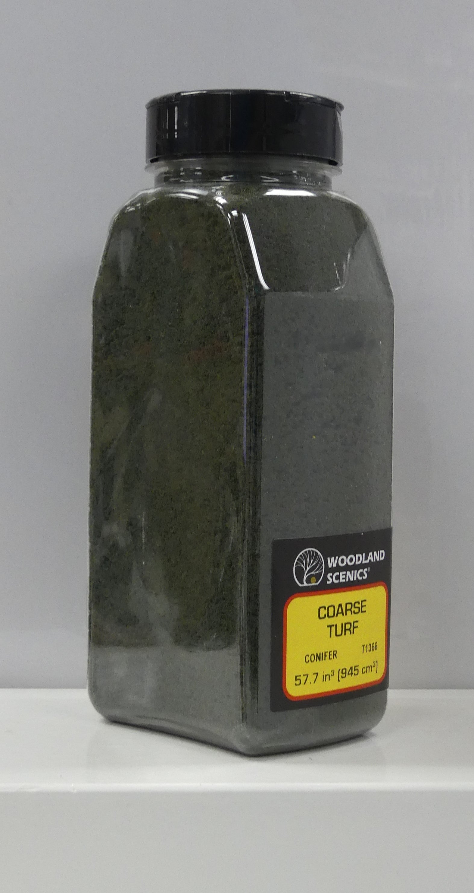 Woodland Scenics Coarse Turf Shaker - 32oz - Conifer Green