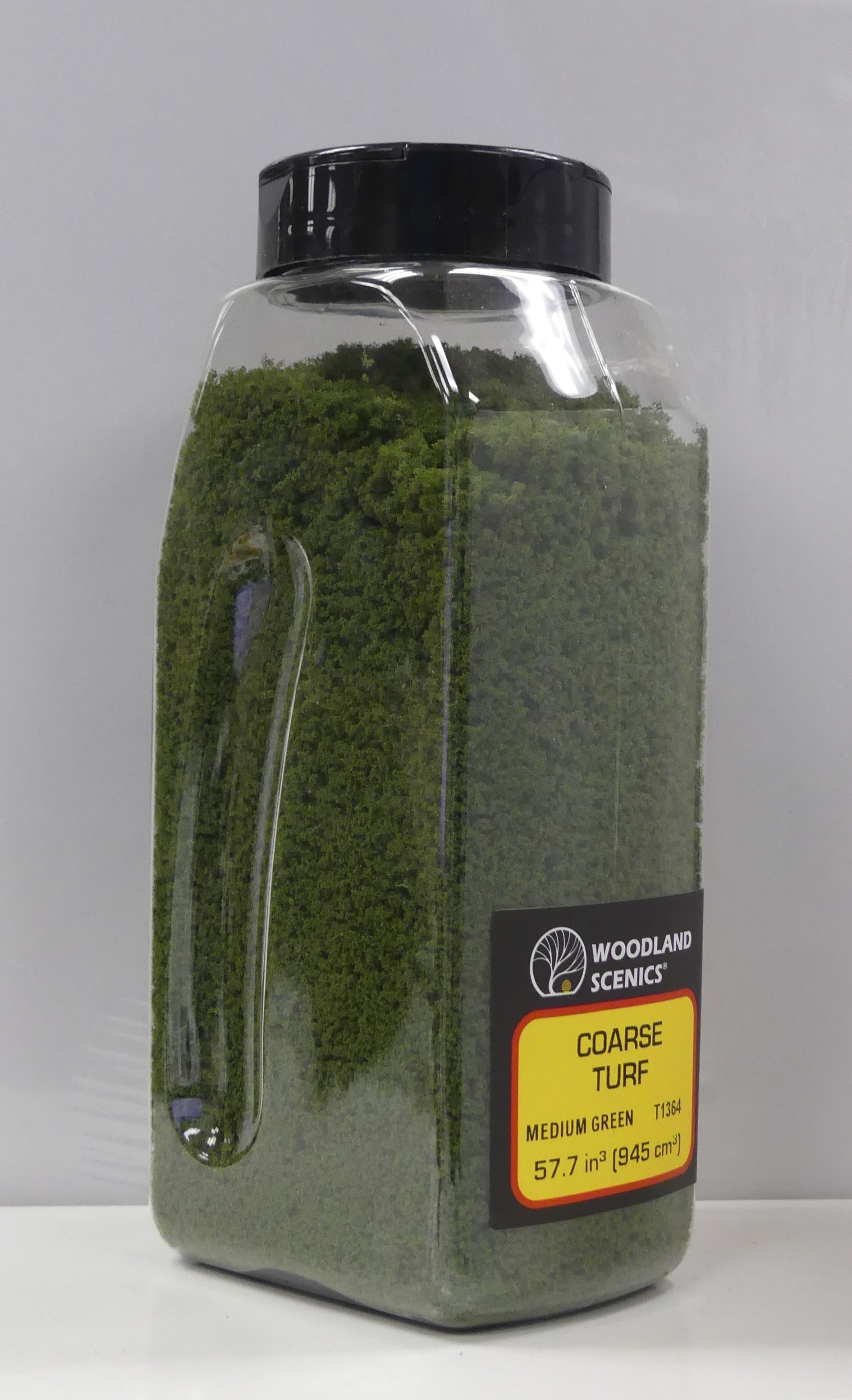 Woodland Scenics Coarse Turf Shaker - 32oz - Medium Green