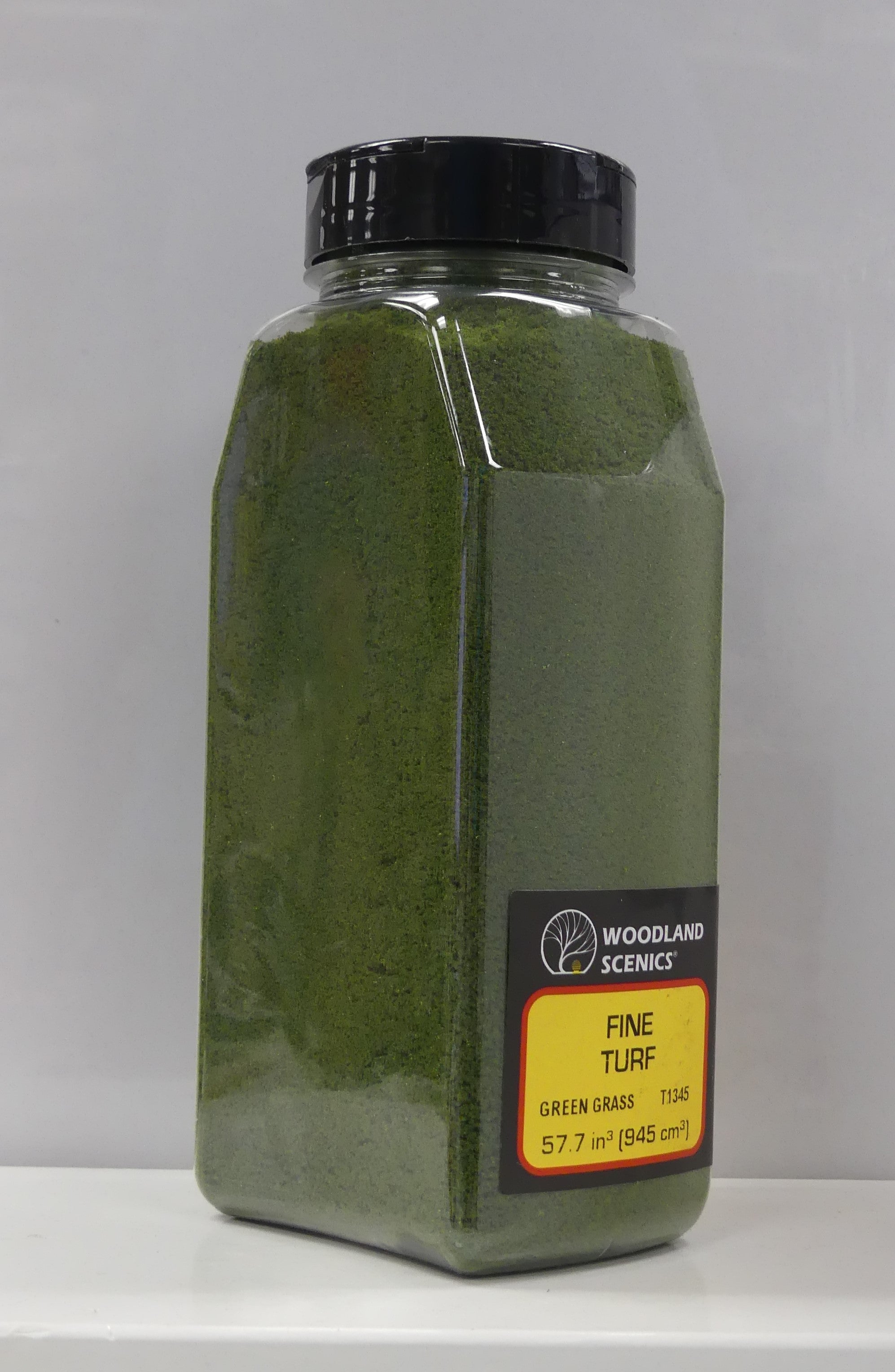 Woodland Scenics Fine Turf Shaker - 32oz - Green Grass