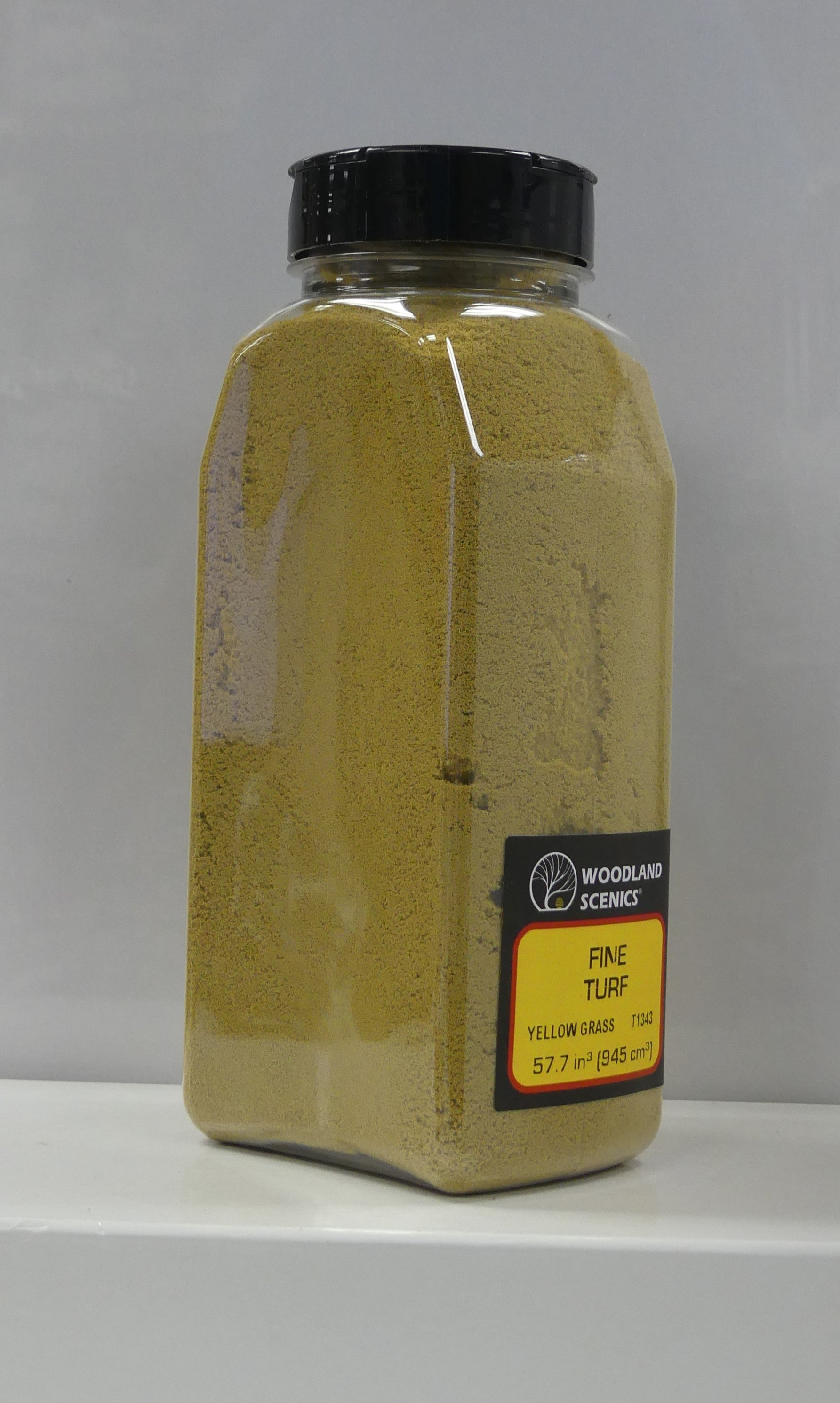 Woodland Scenics Fine Turf Shaker - 32oz - Yellow Grass