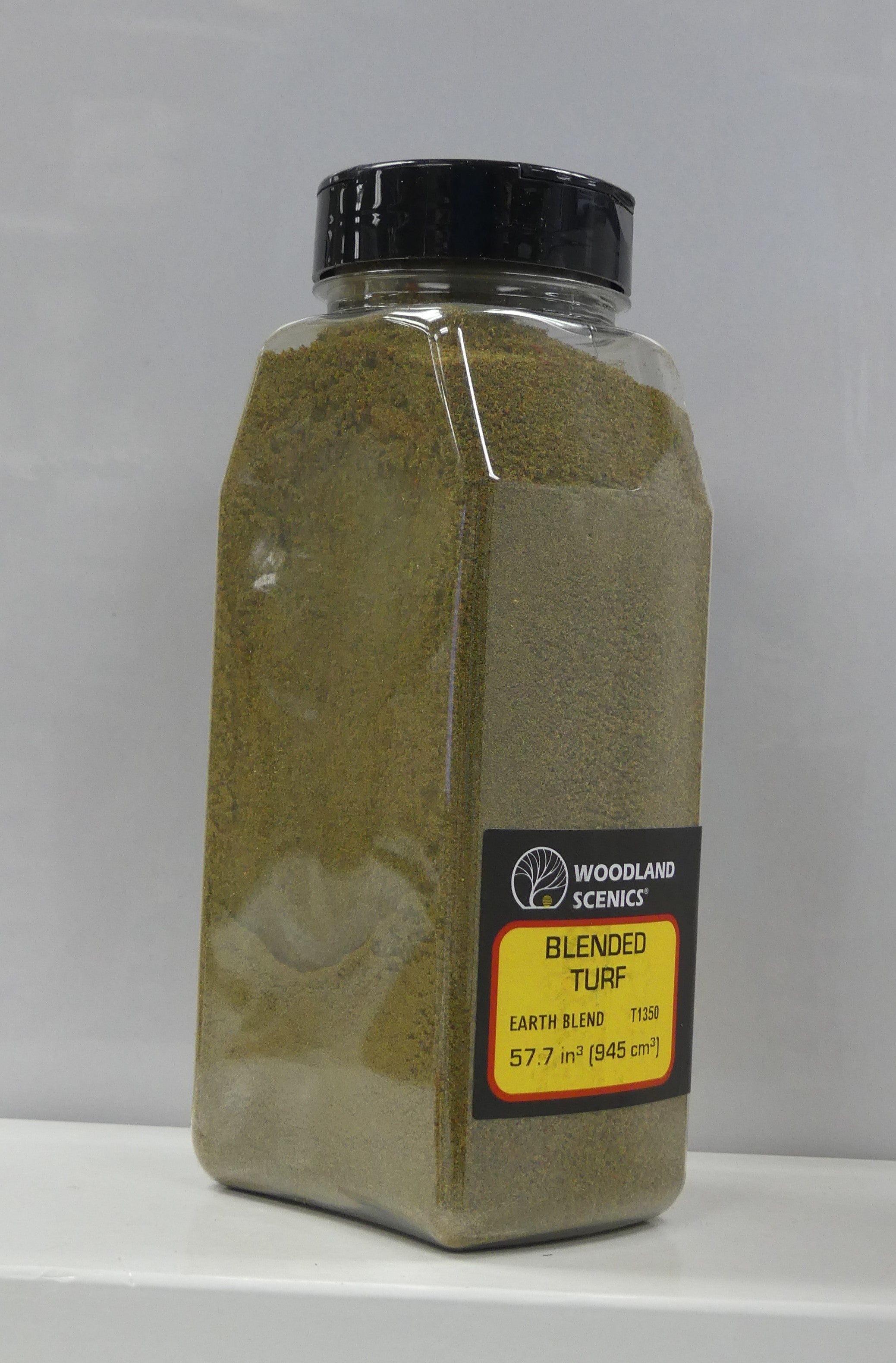 Woodland Scenics Blended Turf Shaker - 32oz - Earth Blend