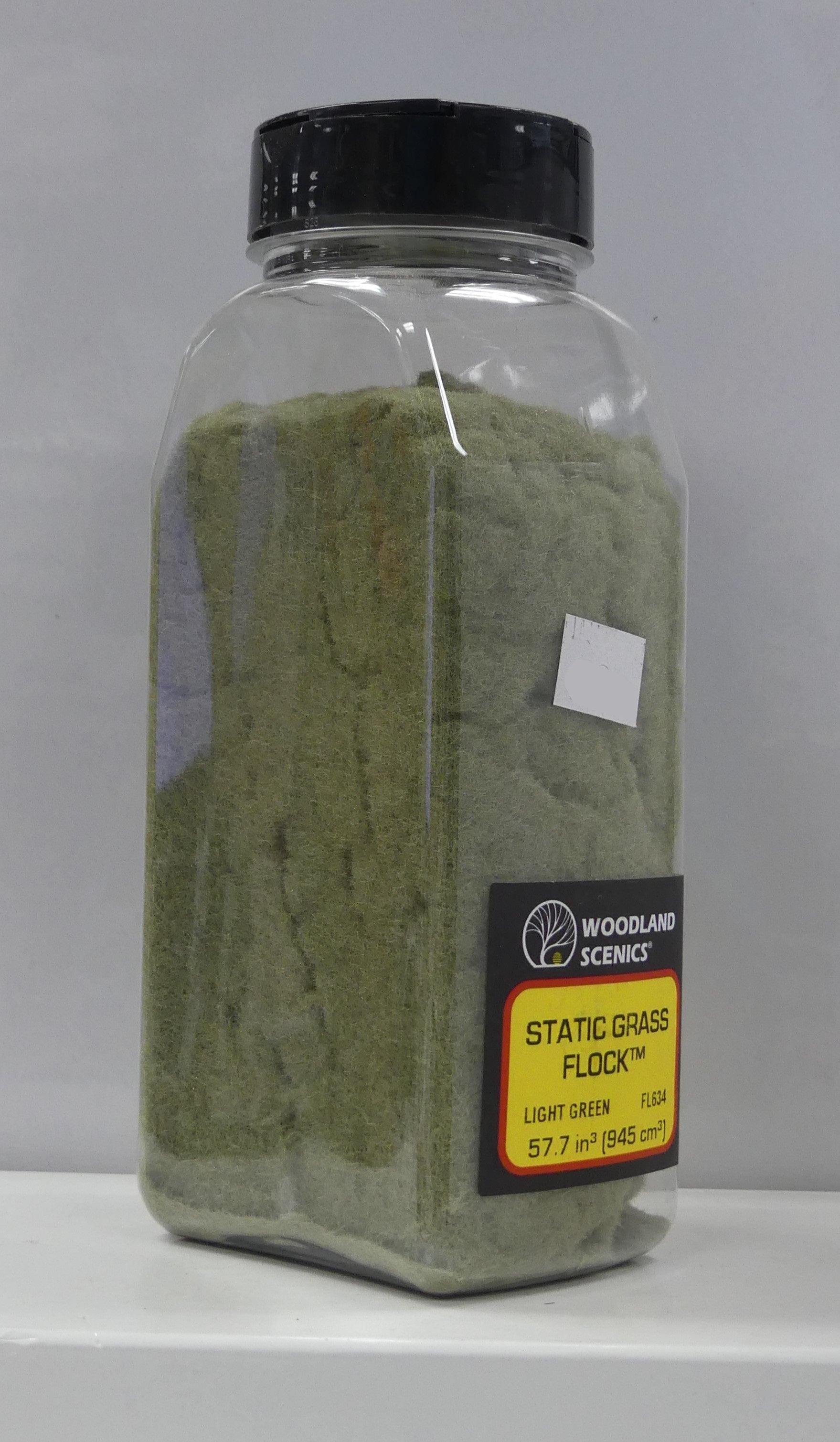 Woodland Scenics Static Grass Flock Shaker - 32oz - Light Green