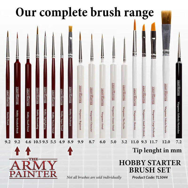 The Army Painter Hobby Starter Brush Set