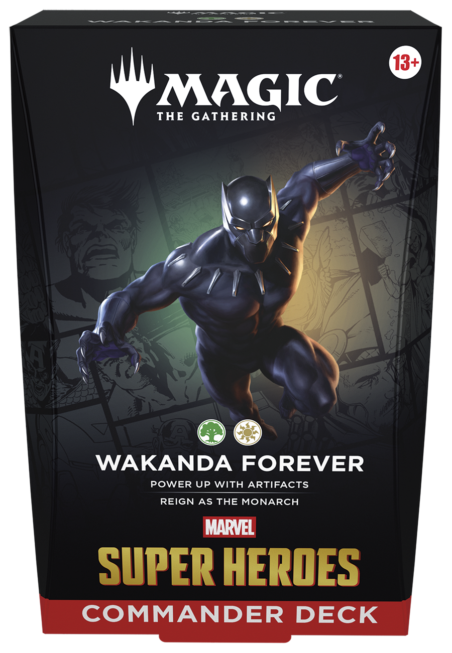 MTG Marvel Super Heroes Commander Deck - Wakanda Forever