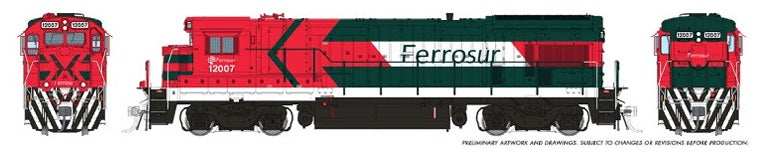 Rapido Ho Scale B23-7 Ferrosur W/ Ditchlights & Window Screens DCC Ready *Reservation*