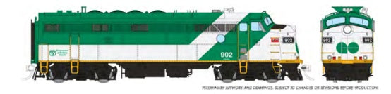 Rapido Ho Scale Go Transit FP7 APCU Late Font (Green/White) DCC Ready  *Reservation*