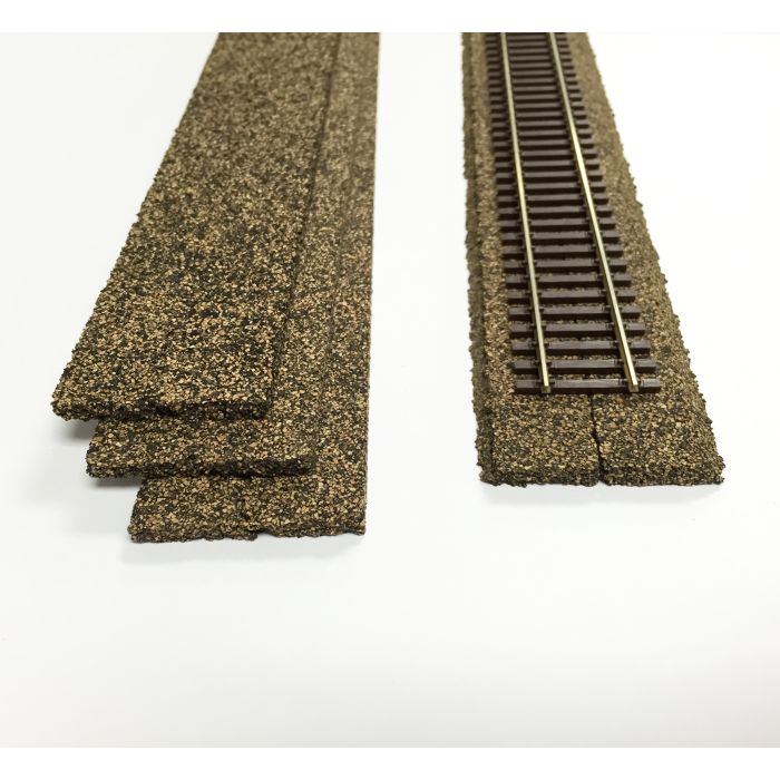 Roadbed Midwest Cork Ho Scale Roadbed (25 Pcs) – Railway City Hobbies