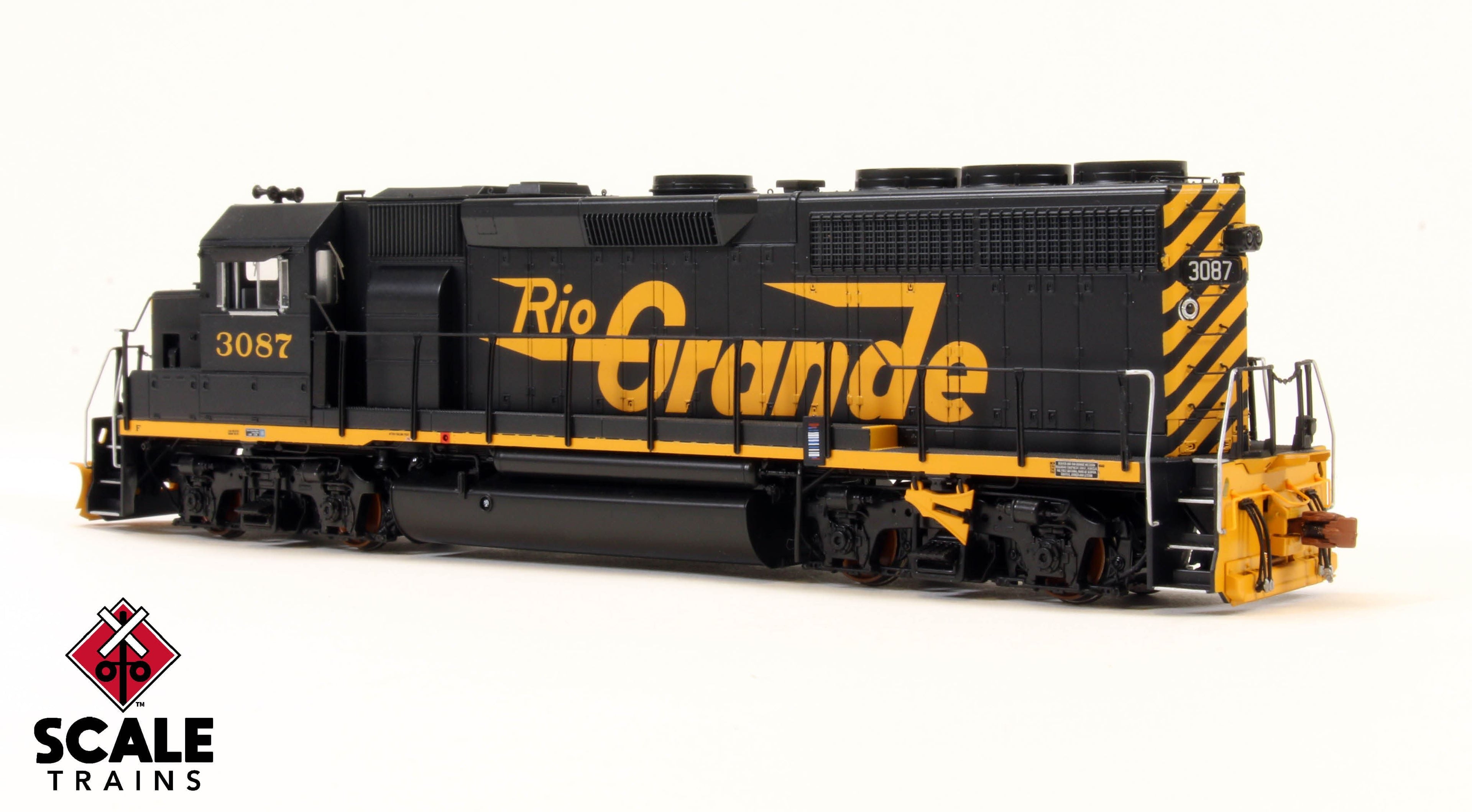 Scaletrains Rivet Counter Ho Scale GP40 DGR&W Rio Grande (Billboard Lettering) DCC & Sound
