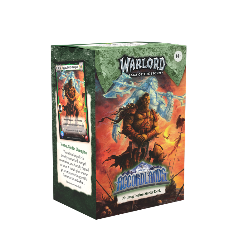 Warlord: Saga of the Storm: Into the Accordlands: Nothrog Legions Starter Deck
