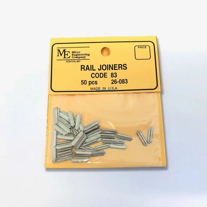Micro Engineering Ho Scale Code 83 Rail Joiners