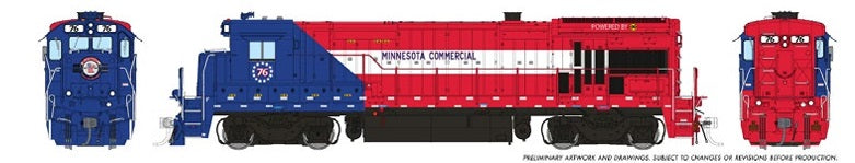 Rapido Ho Scale B36-7 Minnesota Commercial (America 250 Scheme) W/ Ditchlights # 76 DCC Ready *Reservation*