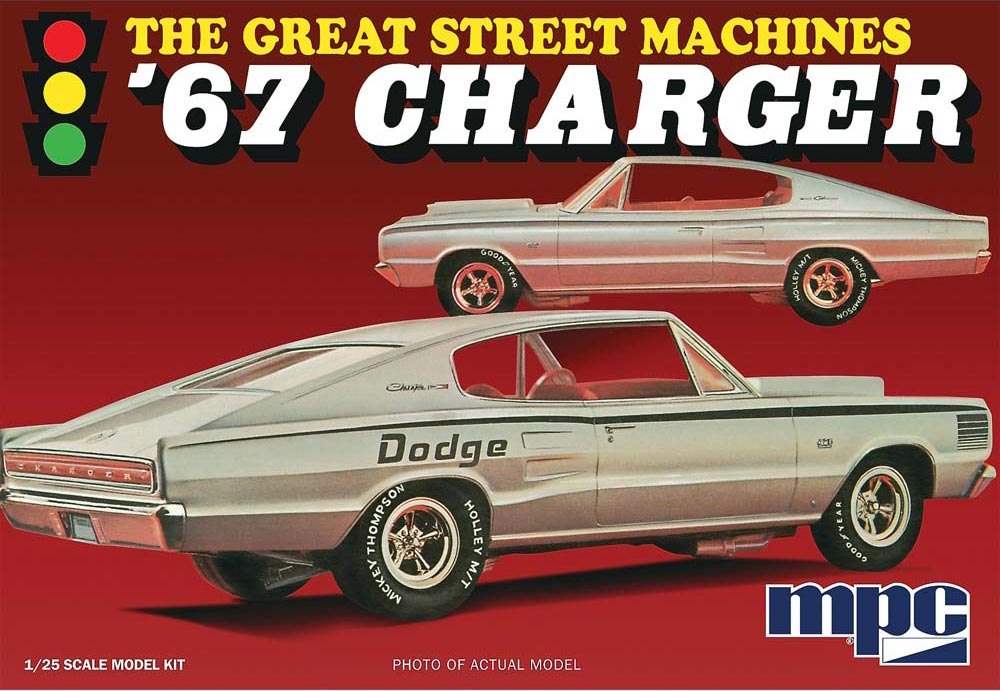 MPC 1967 Charger Great Street Machines 1/25