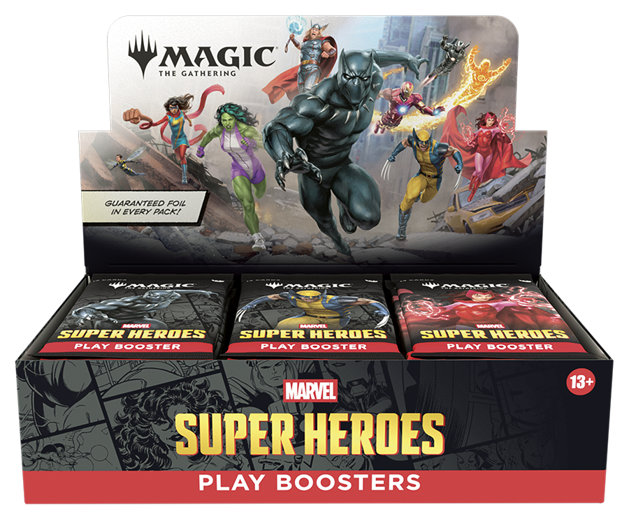 MTG MARVEL SUPER HEROES PLAY BOOSTER *Reservation*