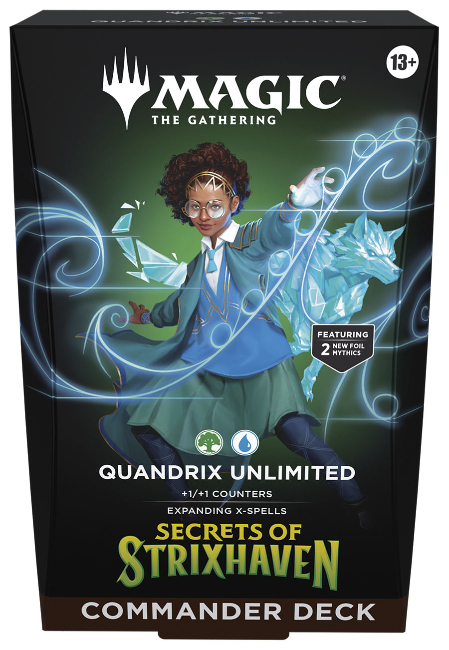 MTG Secrets of Strixhaven Quandrix Unlimited Commander Deck