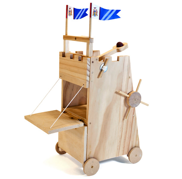 PATHFINDERS STEM kit Medieval Siege Tower W/ Catapult