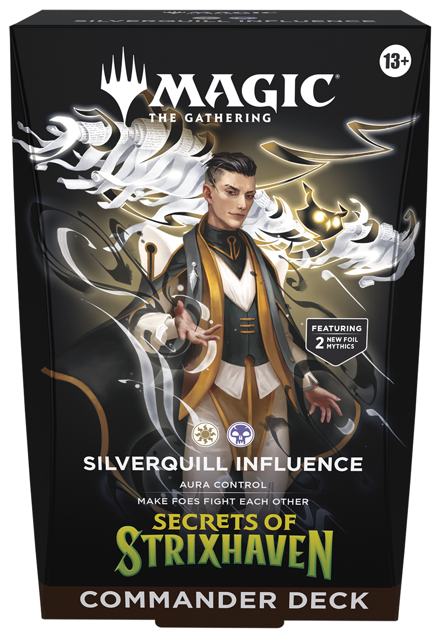 MTG Secrets of Strixhaven Silverquill Influence Commander Deck