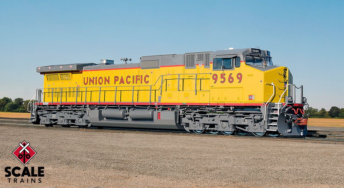 Scaletrains Rivet Counter Ho Scale Dash 9-44CW Union Pacific DCC & Sound