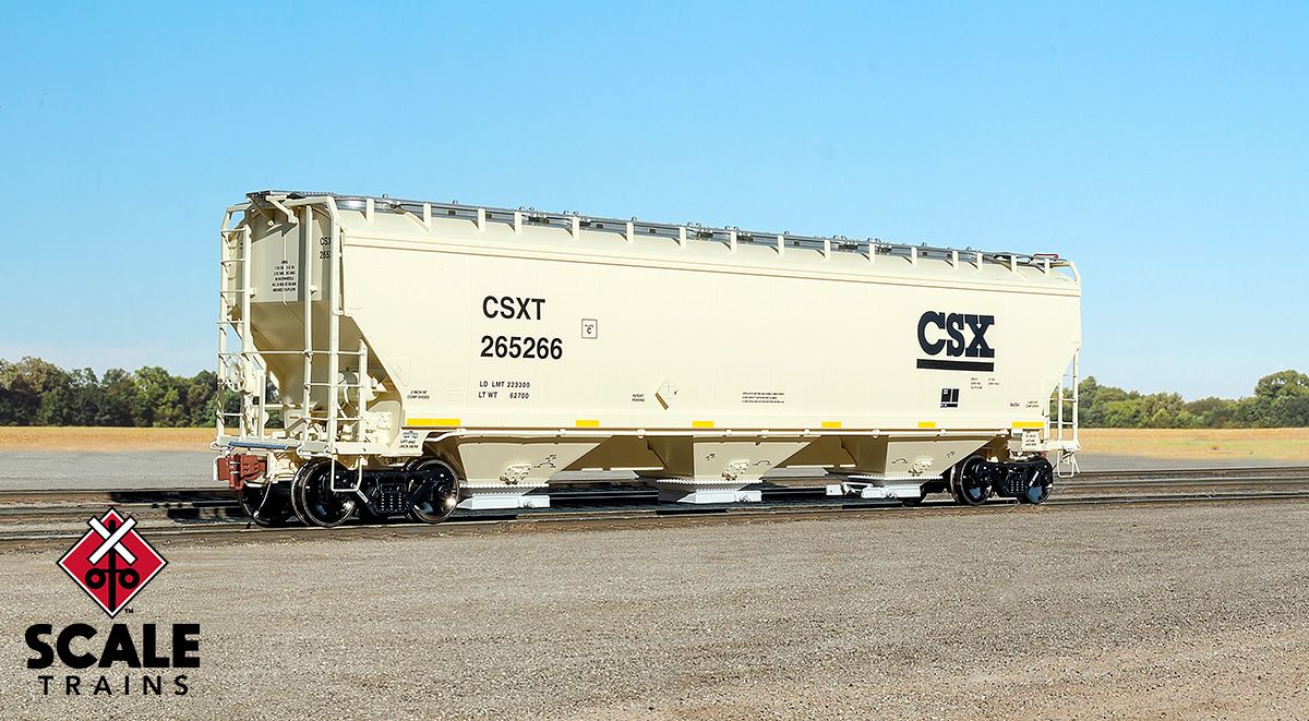 Rivet Counter  HO Scale Gunderson 5188 Covered Hopper CSX