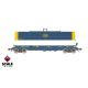 Rivet Counter HO Scale Thrall-Trinity 42’ Single-Hood Coil Steel Car, MBKX/Ex-CSX Patch