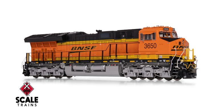 Scaletrains Rivet Counter HO Scale GE ET44ACH, BNSF/Heritage III DCC & Sound (2026 Run)