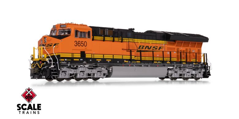 Scaletrains Rivet Counter HO Scale GE ET44ACH, BNSF/Heritage III DCC & Sound (2026 Run)