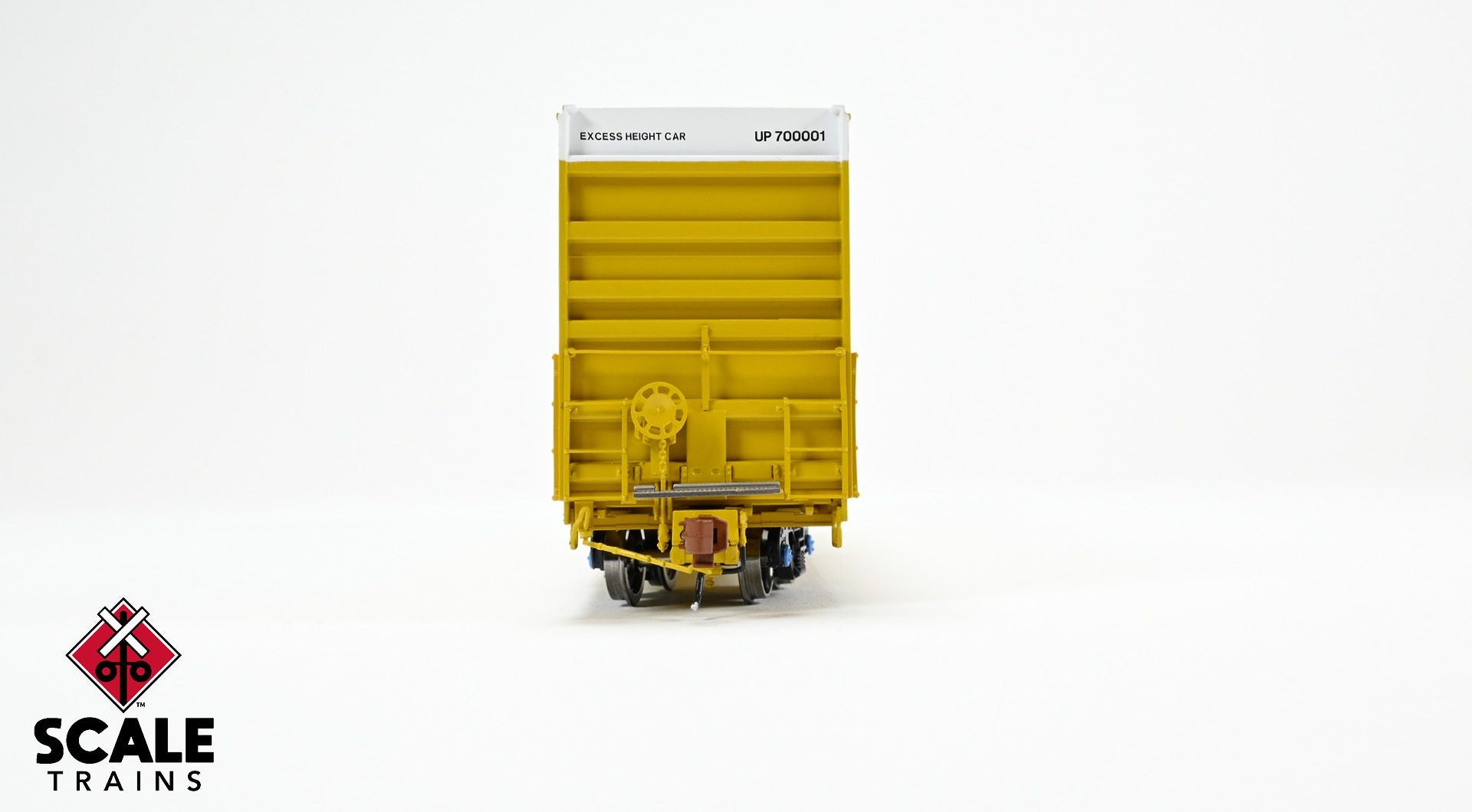 Rivet Counter HO Scale Trinity 60' 7500 8' Double-Plug-Door High-Cube Boxcar (XRH61B), Union Pacific/Anti-Vandalism Reporting Marks/Conspicuity Stripes