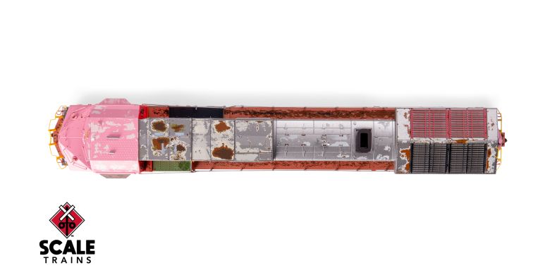 Scaletrains Rivet Counter HO Scale GE DASH 9-44CW, BNSF/ex-Santa Fe Warbonnet Patch #670 DCC & Sound