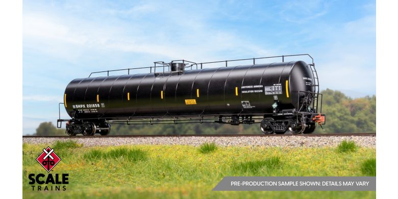 Rivet Counter HO Scale ARI 33K Gallon Spiral Jacketed Tank Car, American Railcar Leasing/Anhydrous Ammonia/Early/SHPX *Reservation*