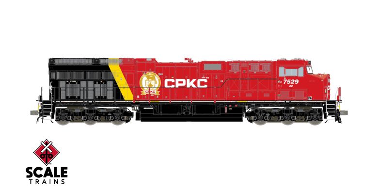 Scaletrains Rivet Counter HO Scale GE ET44AC, CPKC DCC & Sound *Reservation*