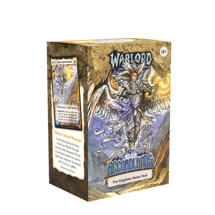Warlord: Saga of the Storm: Into the Accordlands: Free Kingdoms Starter Deck